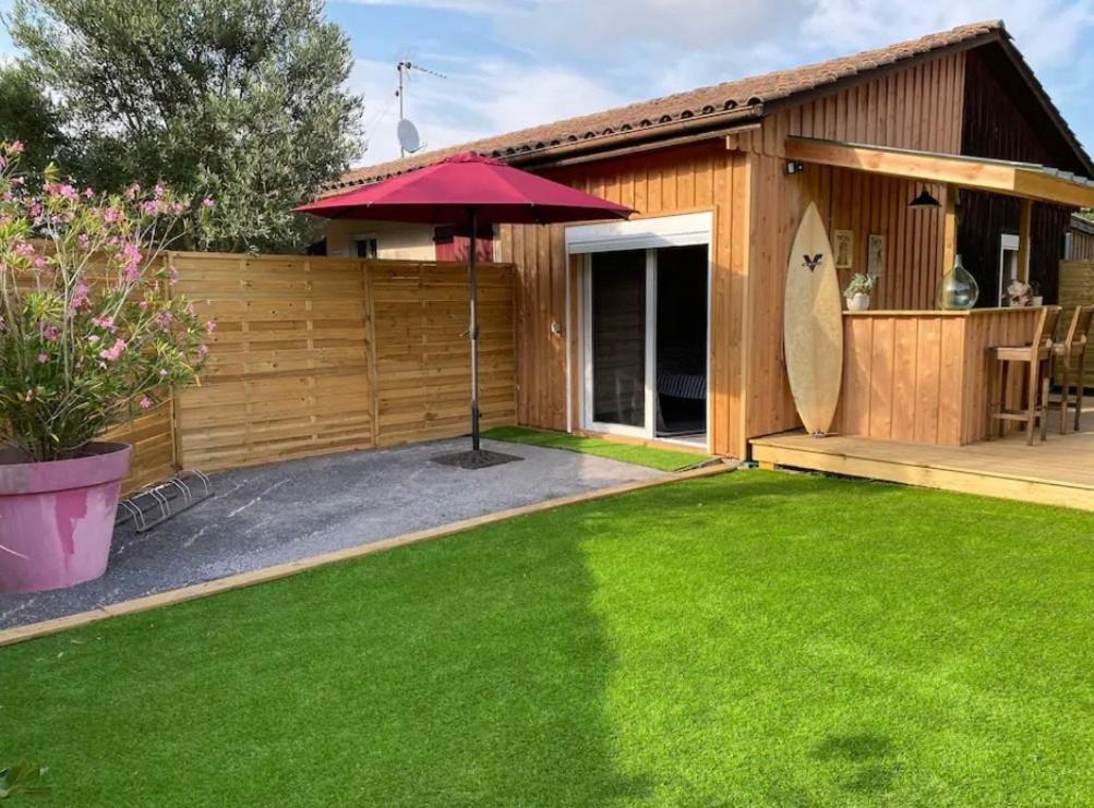 Le Chalet Du Bonheur Gujan-Mestras Luaran gambar